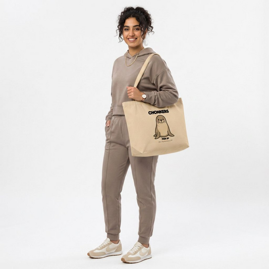 Limited Edition - CHONKERS Large Organic Tote